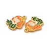 Alloy Enamel Pendants ENAM-B056-11G-3