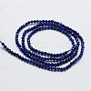 Natural Lapis Lazuli Bead Strands G-G663-48-3mm-2