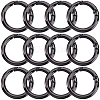 15Pcs Zinc Alloy Spring Gate Rings FIND-BBC0005-01B-B-7