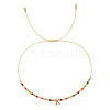 Bohemian Style Brass Charm Bracelets JG3497-11-1