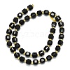 Natural Black Onyx Beads Strand G-I376-D54-01-2