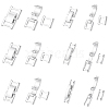 6 Styles Brass Watch Band Clasps KK-BBC0024-21S-7