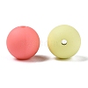 Rubberized Style Imitated Silicone Acrylic Beads MACR-T048-01A-16-2