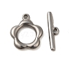 Non-Tarnish 304 Stainless Steel Toggle Clasps X-STAS-Q324-16P-1