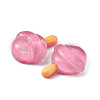 Opaque Resin Cabochons RESI-WH0035-03B-2