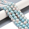 Baking Paint Glass Bead Strands GLAA-H031-01C-10-2