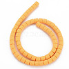 Handmade Polymer Clay Bead Strands CLAY-ZX006-01-01R-3