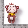 The 12 Chinese Zodiac Girl Doll PVC Plastic Pendants KY-S172-16I-3