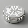 Aluminium Shallow Round Candle Tins AJEW-WH0312-58E-1