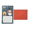 Christmas Paper Congratulation Card X1-DIY-B080-05-2