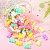 360Pcs 9 Colors Opaque Acrylic Beads SACR-CJ0001-19-5