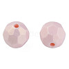 Spray Painted Acrylic Beads MACR-N006-26-C01-4