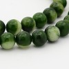 Natural Gemstone Dyed Round Bead Strands G-P070-39-8mm-1