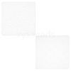 CHGCRAFT 2Sheets 2 Styles Plastic Drawing Painting Stencils Templates DIY-CA0001-87-1