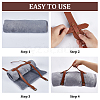 PU Leather Yoga Mat Strap FIND-WH0418-28-6