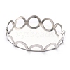 Non-Tarnish 304 Stainless Steel Cabochon Settings STAS-Y001-09E-P-4