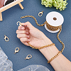 CHGCRAFT DIY Chain Necklace Making Kits DIY-CA0002-75LG-3