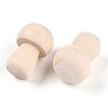 Unfinished Wood Mushroom Ornaments WOOD-T032-08-2