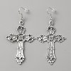 Bohemia Alloy Dangle Earrings for Women EJEW-WH0009-42C-1