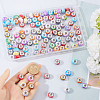 120Pcs Resin European Beads FIND-SP0002-05E-3