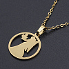 201 Stainless Steel Pendants Necklaces NJEW-S105-JN626-6G-1