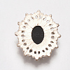 Alloy Cabochons PALLOY-T066-12-3