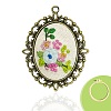 DIY Necklace Embroidery Kit PW-WG9C234-05-1