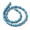 Natural Lava Rock Beads Strands G-U007-01B-2