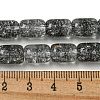 Transparent Crackle Glass Beads Strands X-GLAA-NH0001-04D-4
