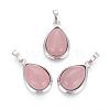 Natural Rhodochrosite Pendants G-L512-C08-1