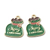 Alloy Enamel Pendants X-ENAM-J649-31LG-A-1