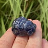 Natural Sodalite Carved Figurines Statues for Home Desktop Decoration PW-WG316E0-05-1