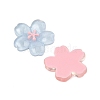 Sakura Series Opaque Resin Cabochons CRES-M037-19-2