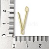 Rack Plating Brass Connector Charms KK-P245-07G-V-3