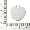 Valentine's Day 304 Stainless Steel Pendants SA-E001-13P-3