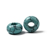 Synthetic Turquoise European Large Hole Beads X-G-Q442-15-2
