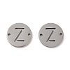 Non-Tarnish 201 Stainless Steel Hollow Flat Round Links FIND-R149-03Z-P-1