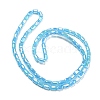 Imitation Jade Glass Beads Strands EGLA-P052-03A-01-2