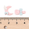 Opaque Resin Cabochons CRES-M037-14-3