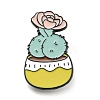 Cactus & Flower Enamel Pins JEWB-P021-B03-1