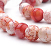 Natural Fire Crackle Agate Beads Strands G-S249-07-10mm-3