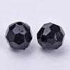 Transparent Acrylic Beads X-TACR-Q257-8mm-V72-3