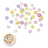 50Pcs Christmas Theme Paper Cabochons MRMJ-YW0001-069F-1