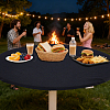 1Pc Polyester Round Tablecloth AJEW-CN0001-61-4