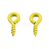 Spray Painted Iron Screw Eye Pin Peg Bails IFIN-N010-002A-14-3