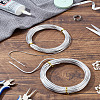 2 Rolls 2 Styles Round Aluminum Wire AW-LP0001-06E-03-1