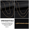 1Roll 304 Stainless Steel Cable Chains CHS-UN0001-28-4