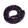 Natural Lepidolite Beads Strands G-N342-128-1-2