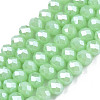 Electroplate Glass Beads Strands EGLA-A034-J6mm-A05-1