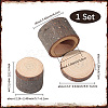 1Pc Wooden Ring Boxes with Lid DJEW-SP0001-10-2